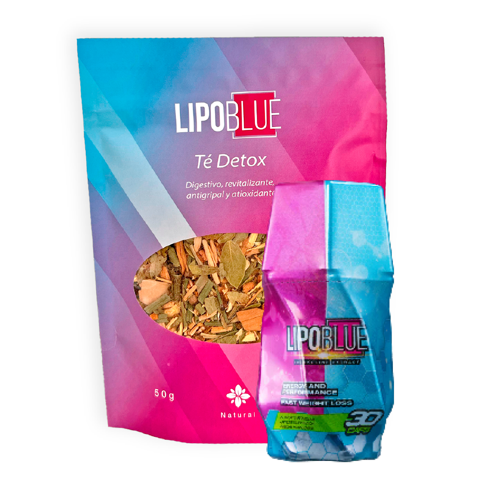 LIPOBLUE + TÉ DETOX