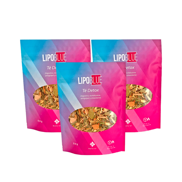 LIPOBLUE TÉ DETOX TRATAMIENTO 3 MESES